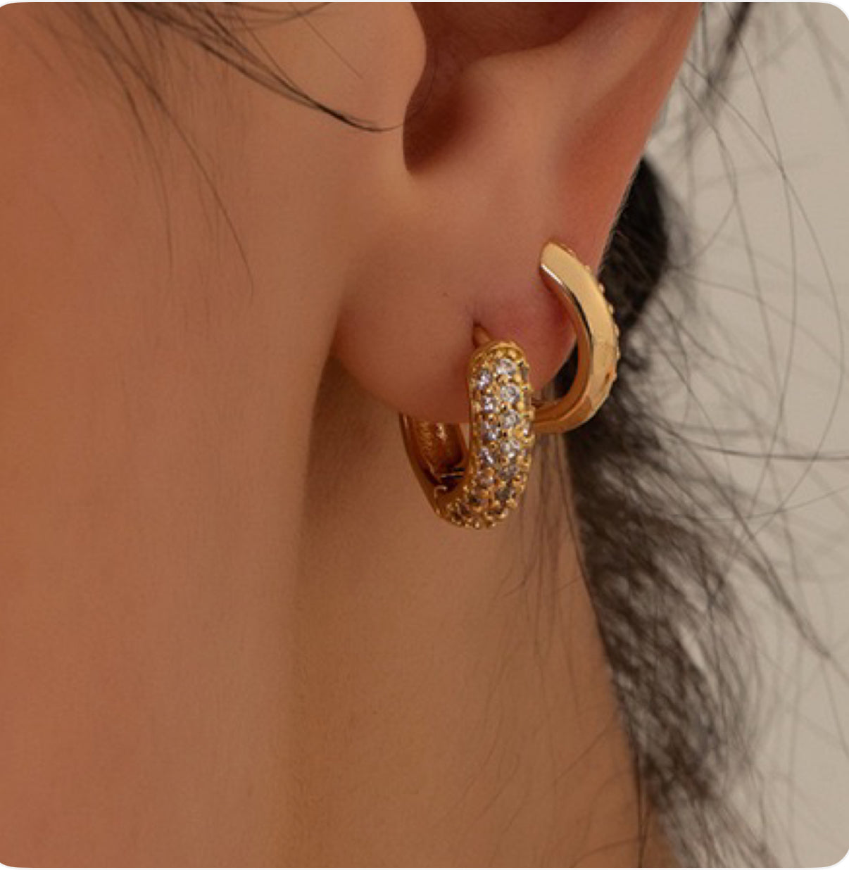 Prestige Hoop Earrings