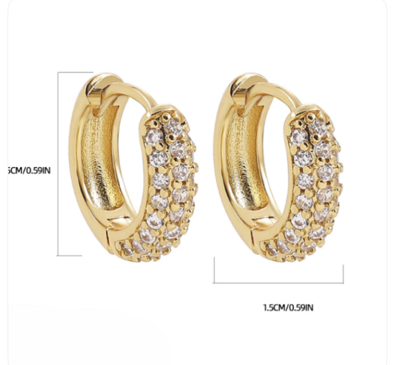Prestige Hoop Earrings