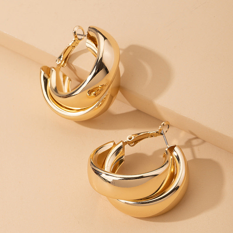 golden hoops