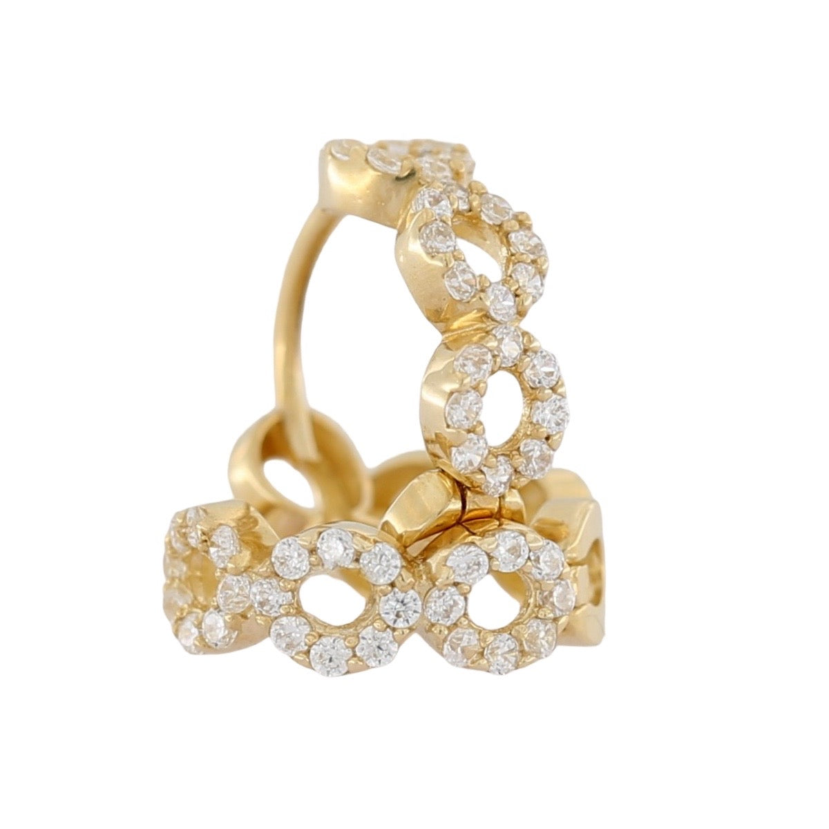 9ct Gold 10mm Huggies