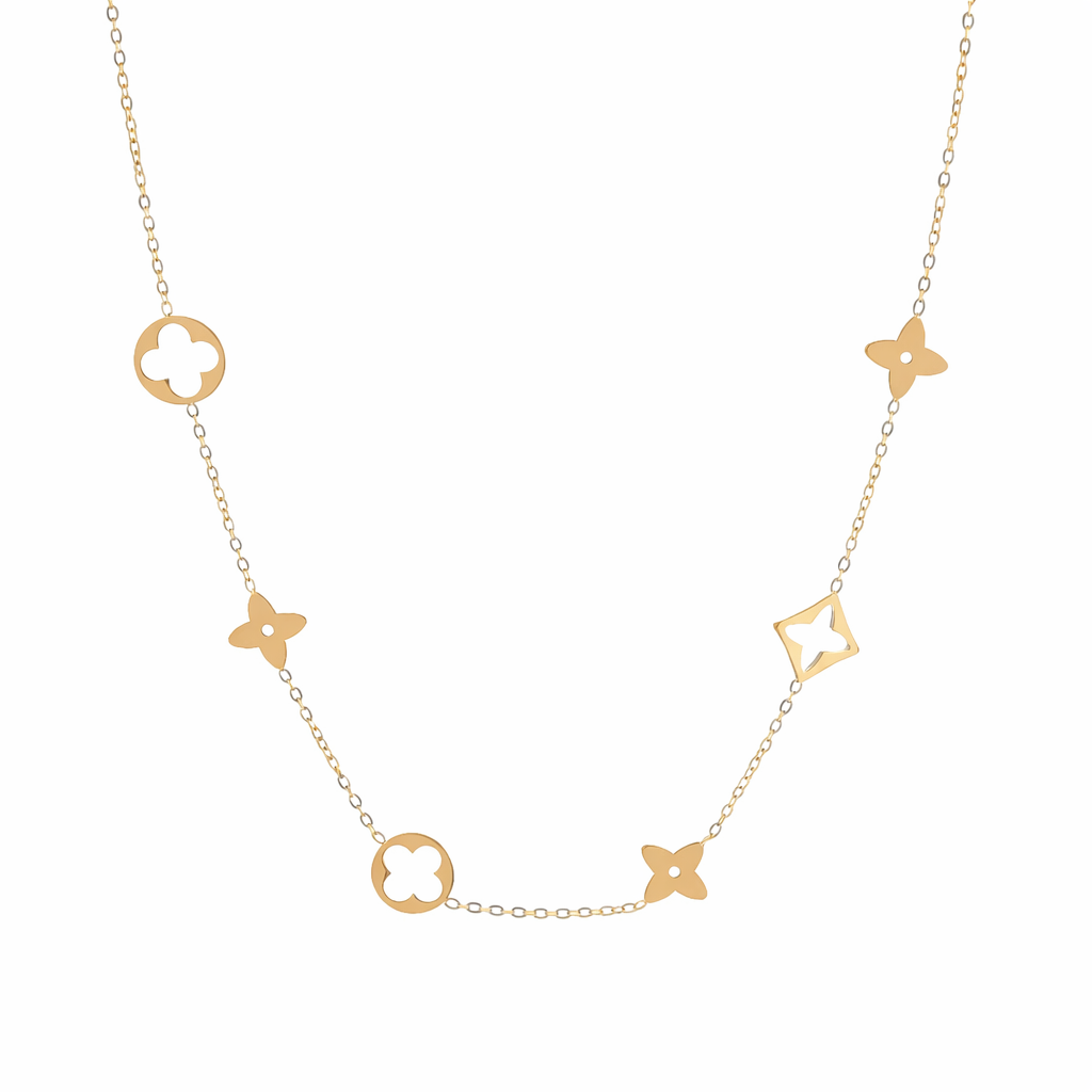 Signature Clover Charms Necklace