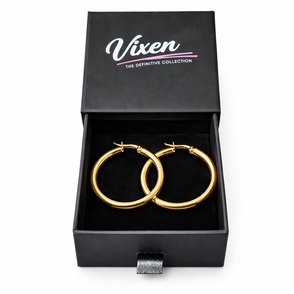 Classic 14k Gold Plated Hoops