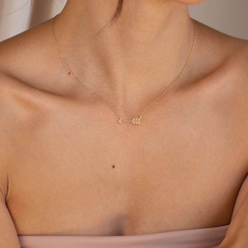 Arrow Pendant Necklace