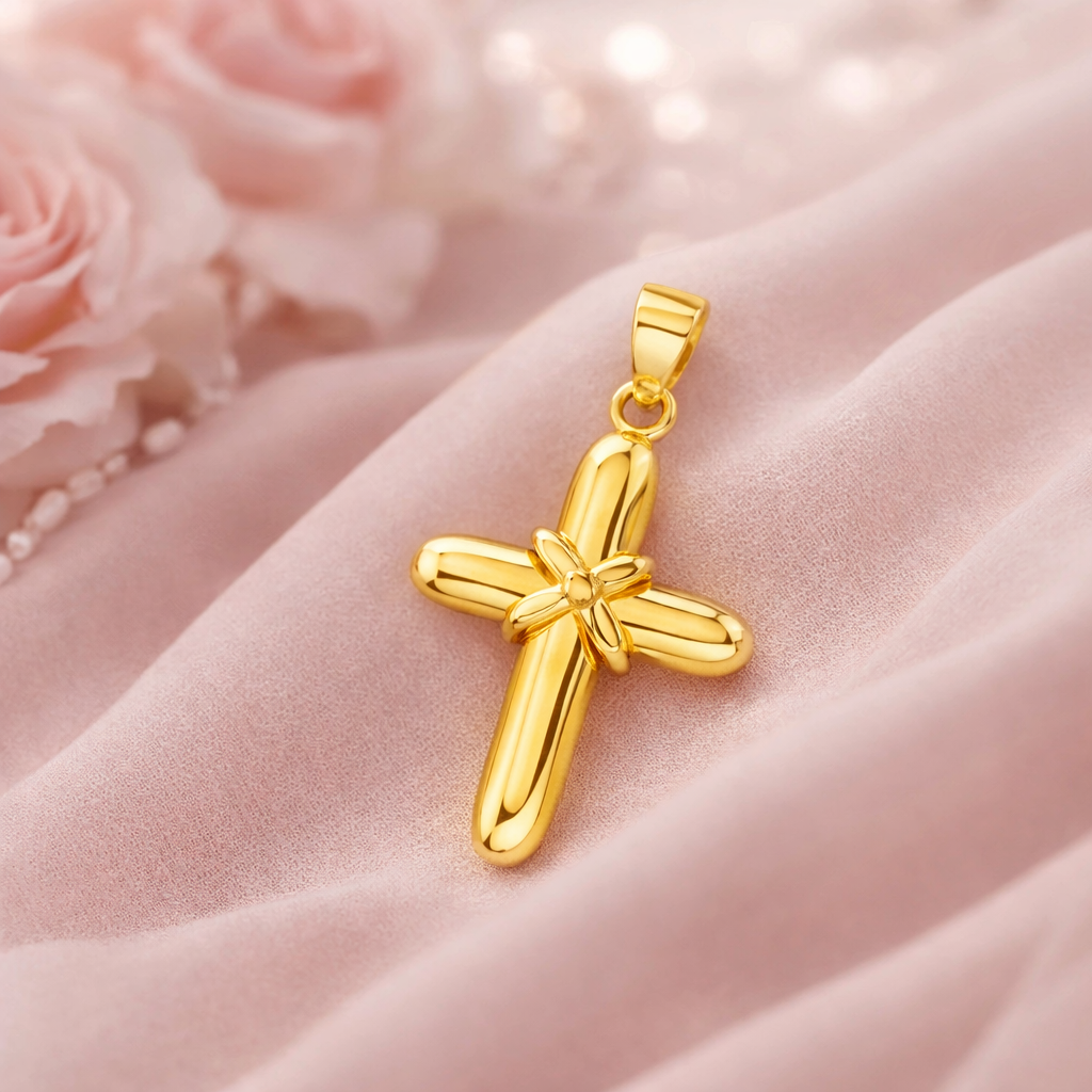 Fancy Cross Pendant