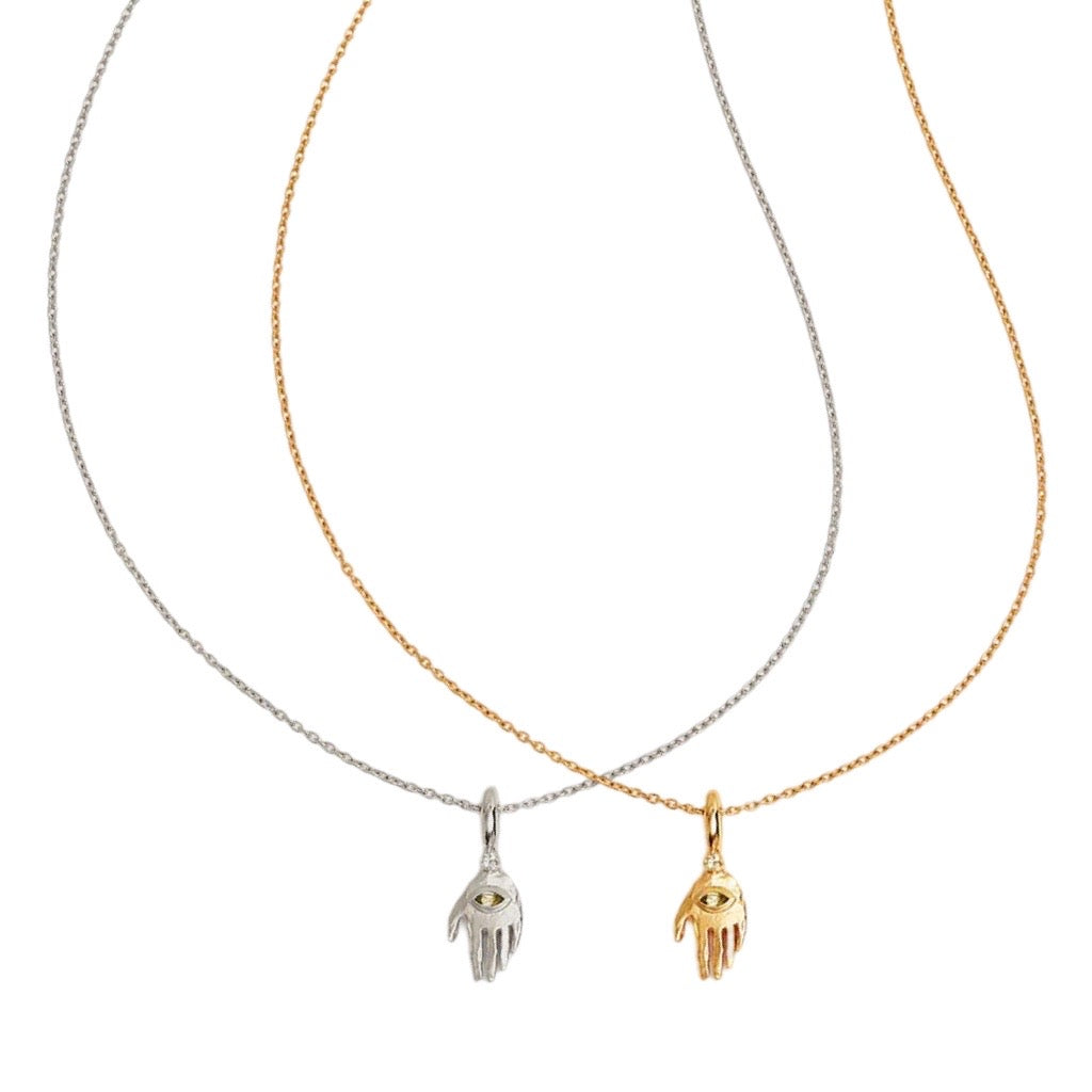 Guided Soul Necklace silver and gold plated