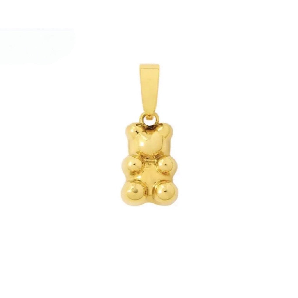 Teddybear Pendant Plain or Glitzy