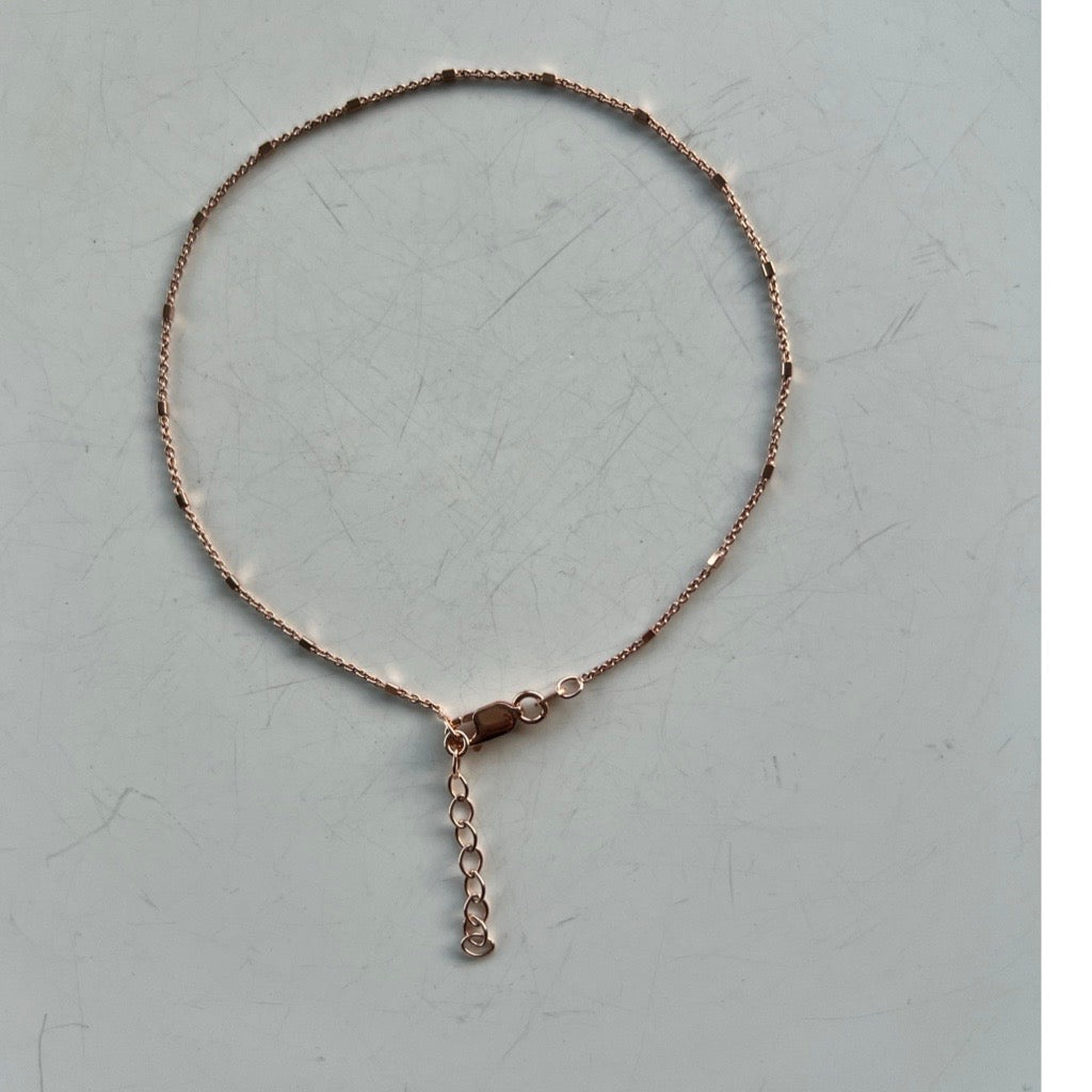 Square Tube Ankle Chain