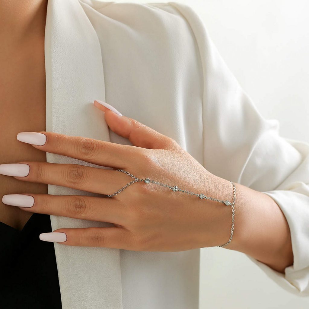 Boho Finger Ring Bracelet