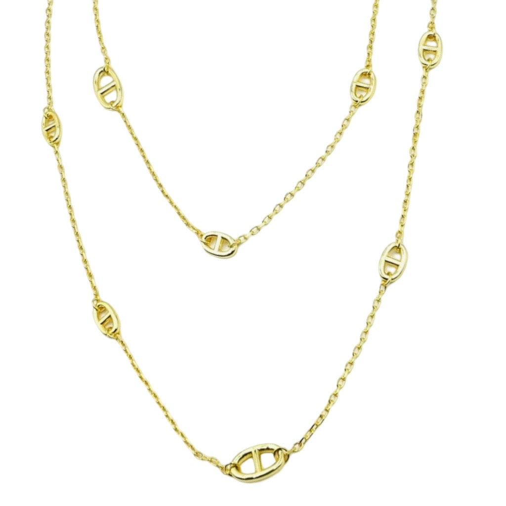 Xtra Xtra Long Gucci Link Necklace