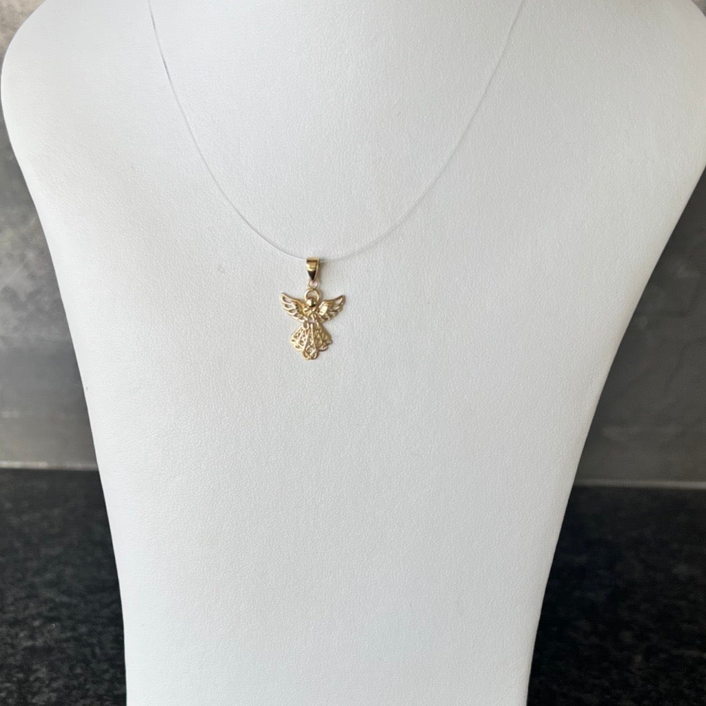 angel pendant in 9kt gold