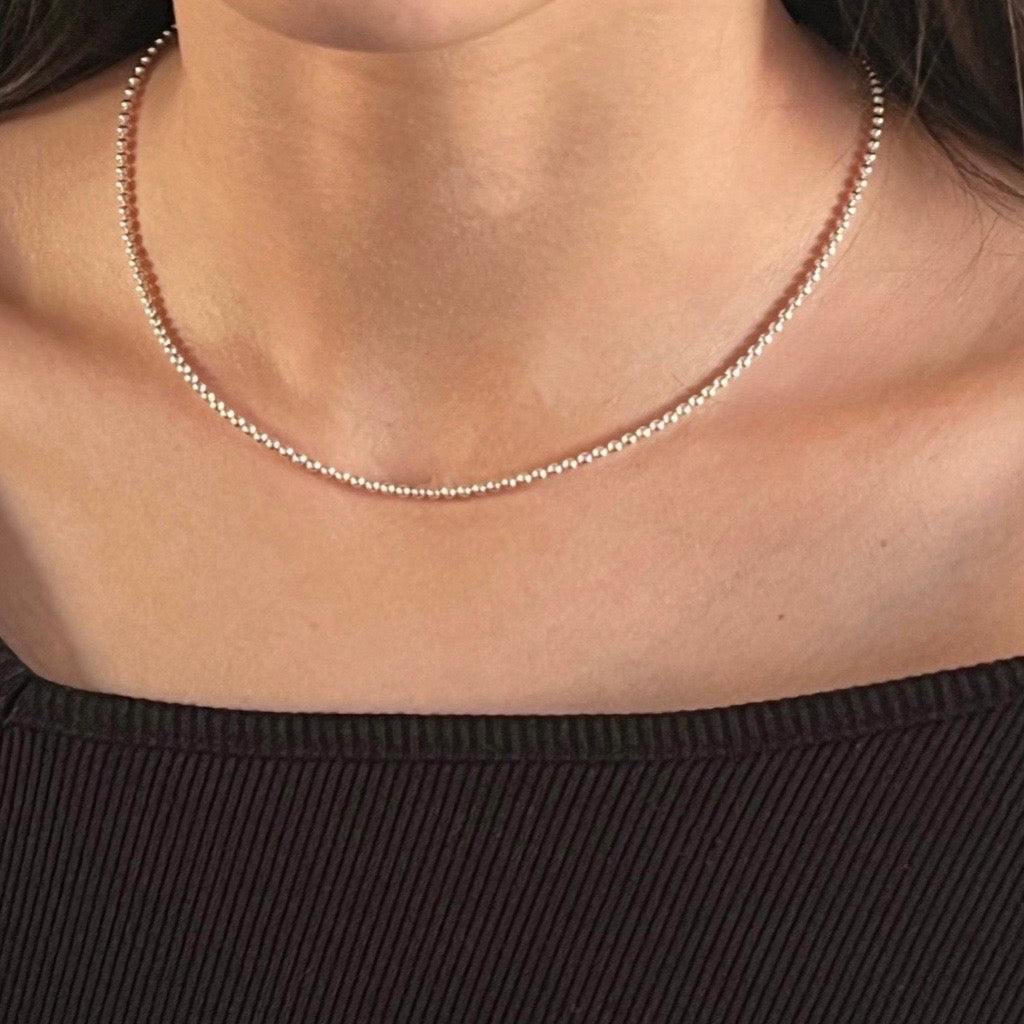 ball chain necklace 2