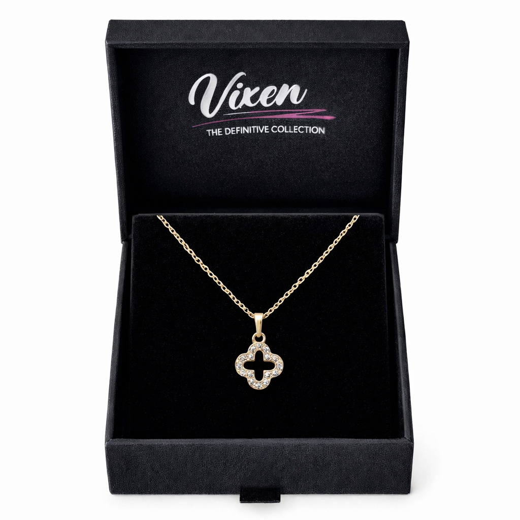 Gold Clover Pendant
