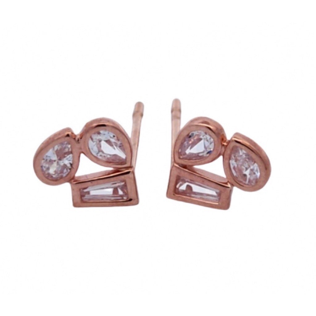 contemporary stud earrings