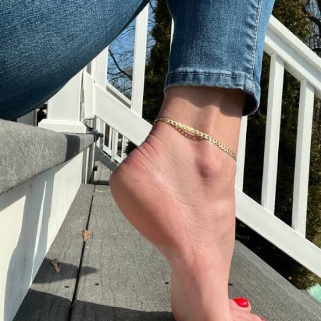 Curb Ankle Chain