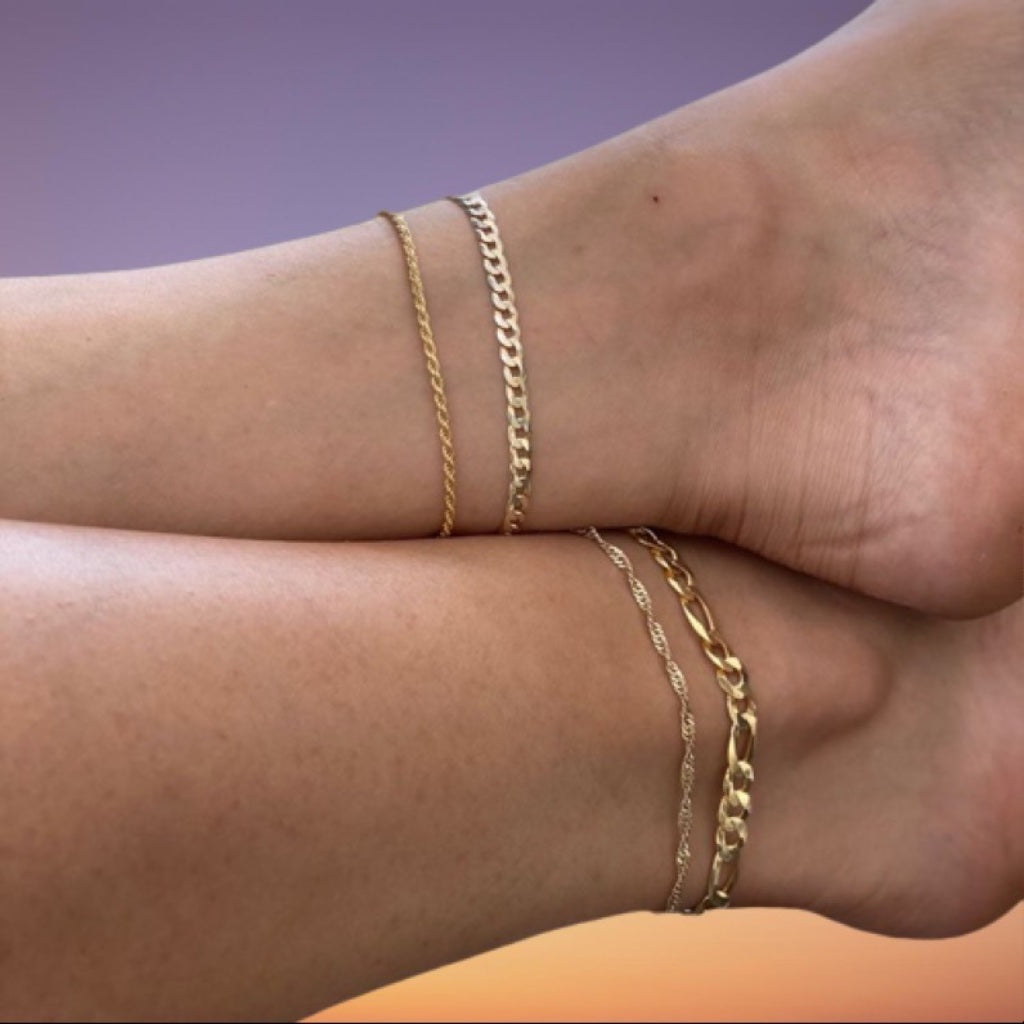 Curb Ankle Chain