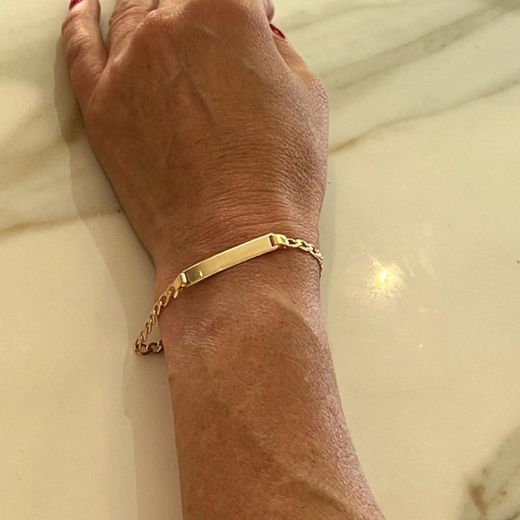 Chic Curb ID Bracelet