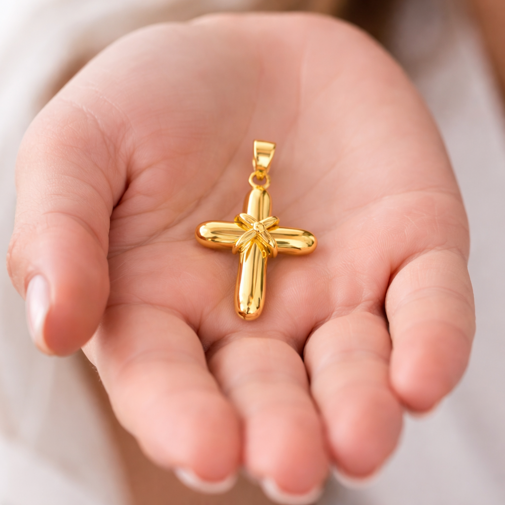 Fancy Cross Pendant