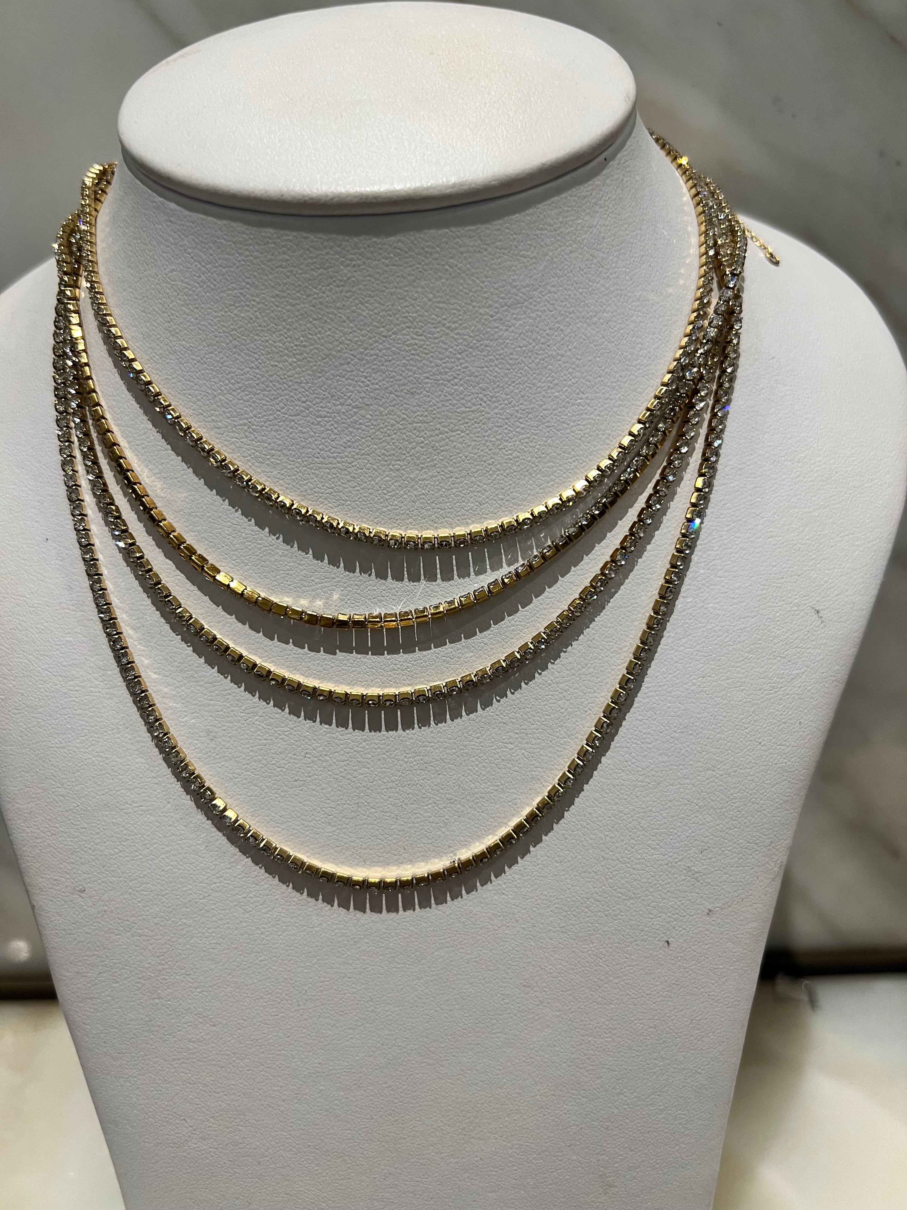 Gold Eternity Necklace