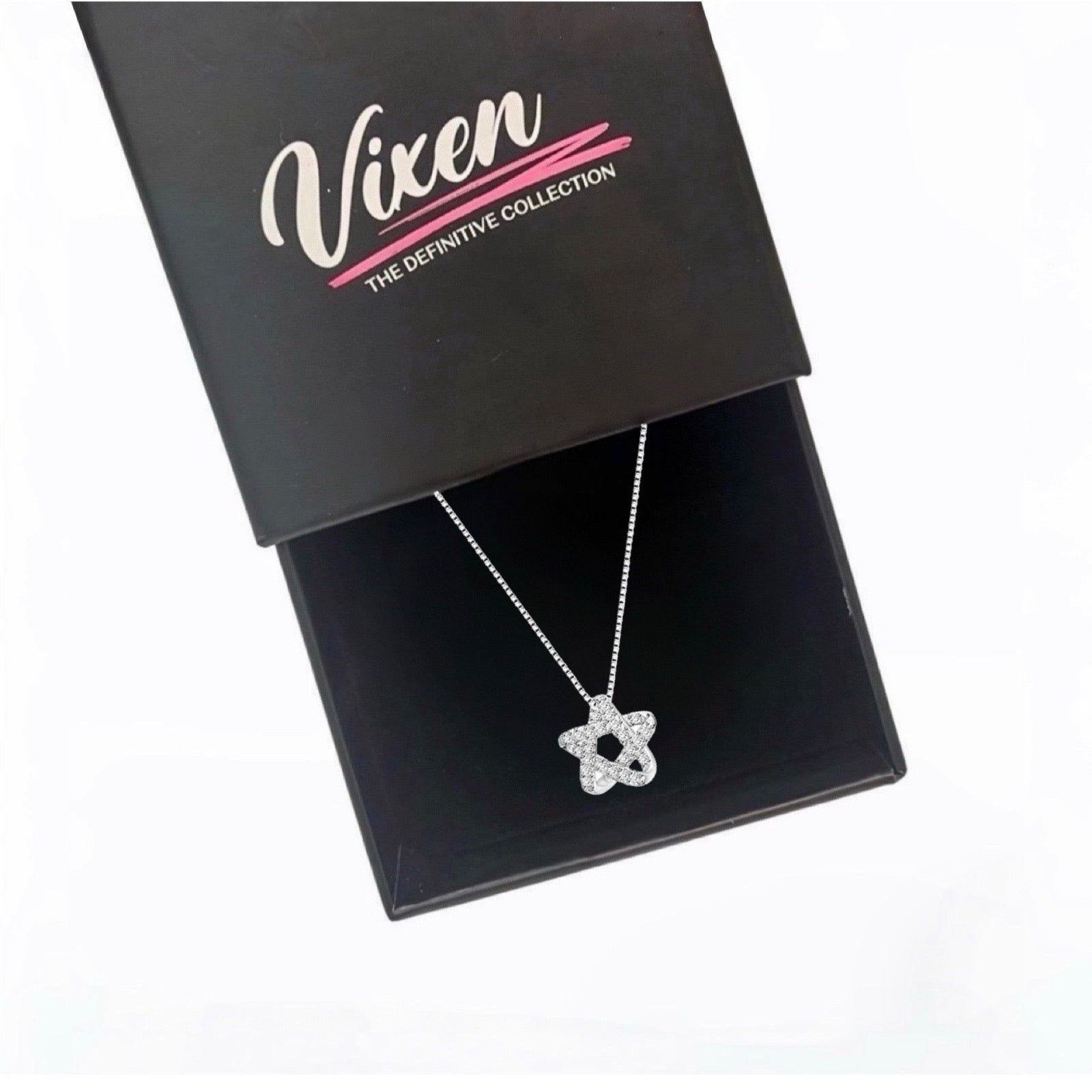 Infinity Star Pendant Necklace