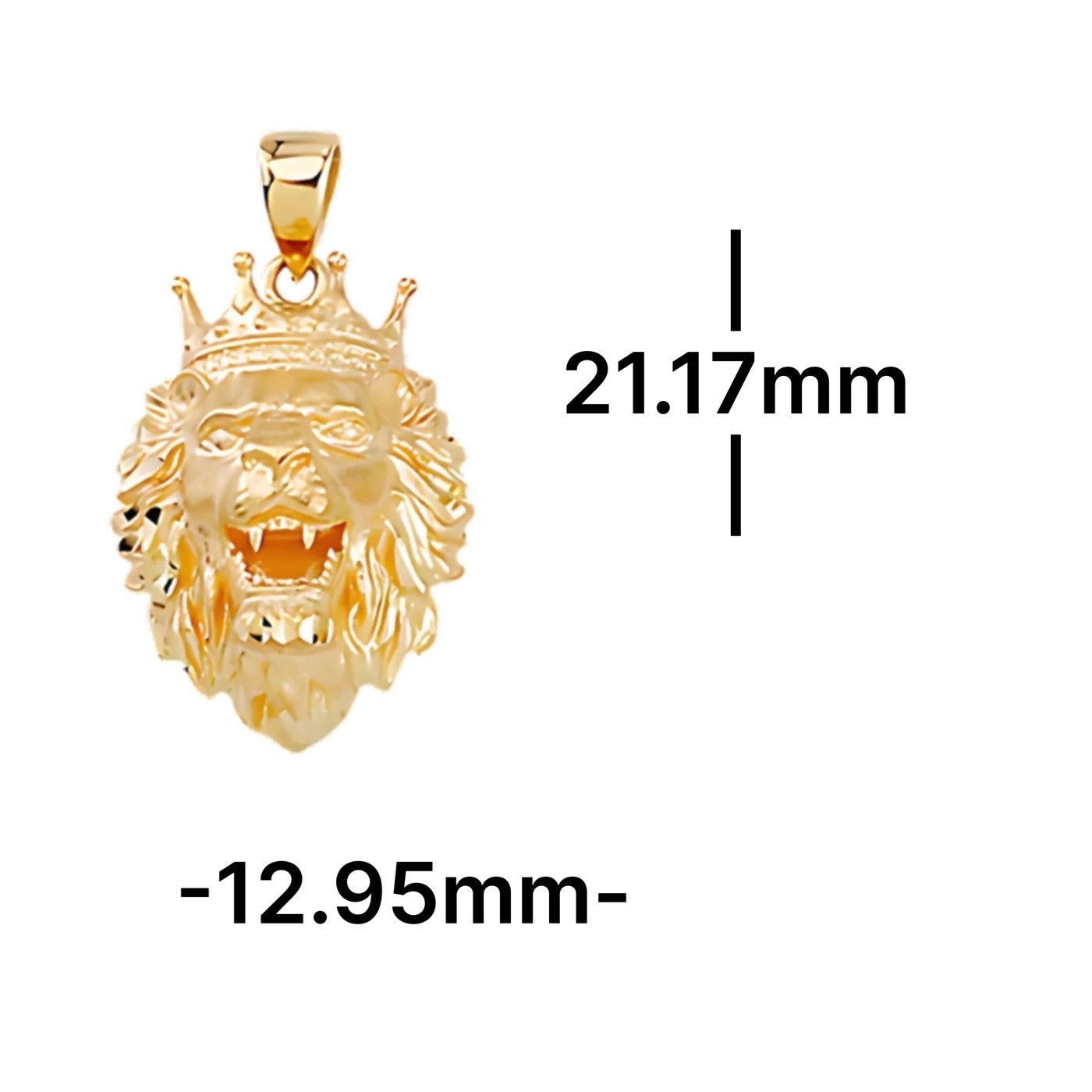 King Of The Jungle Lion Pendant