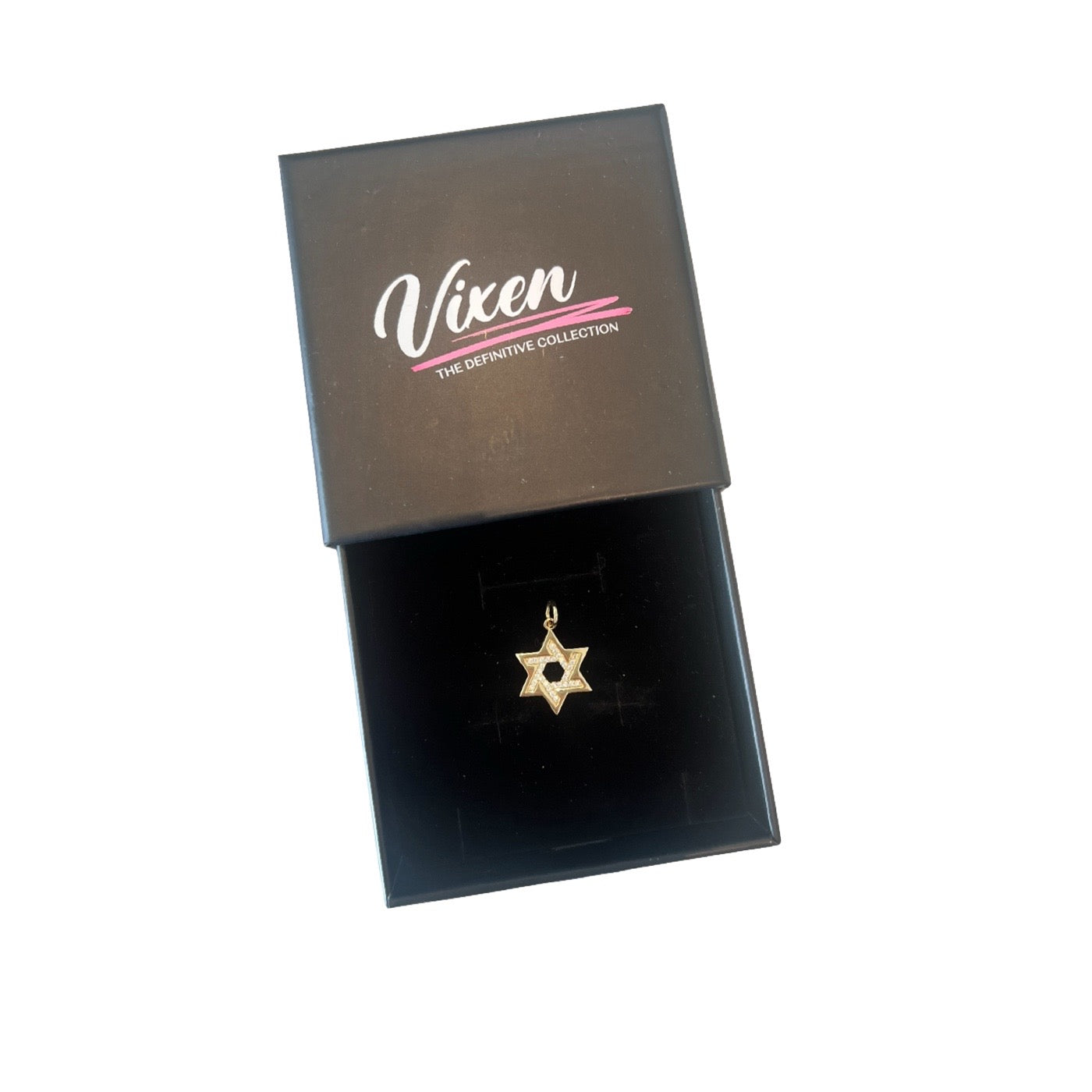 9ct Gold Star Of David Pendant