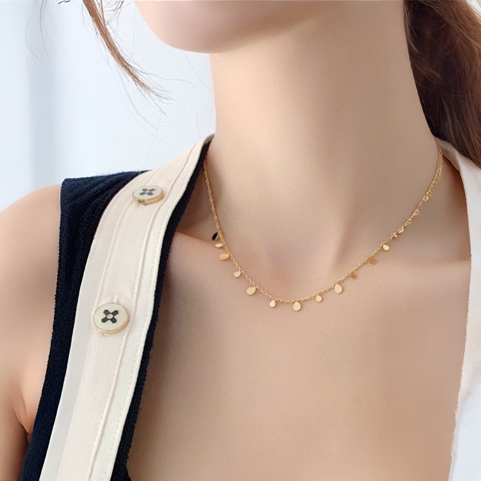 Mini Discs Necklace