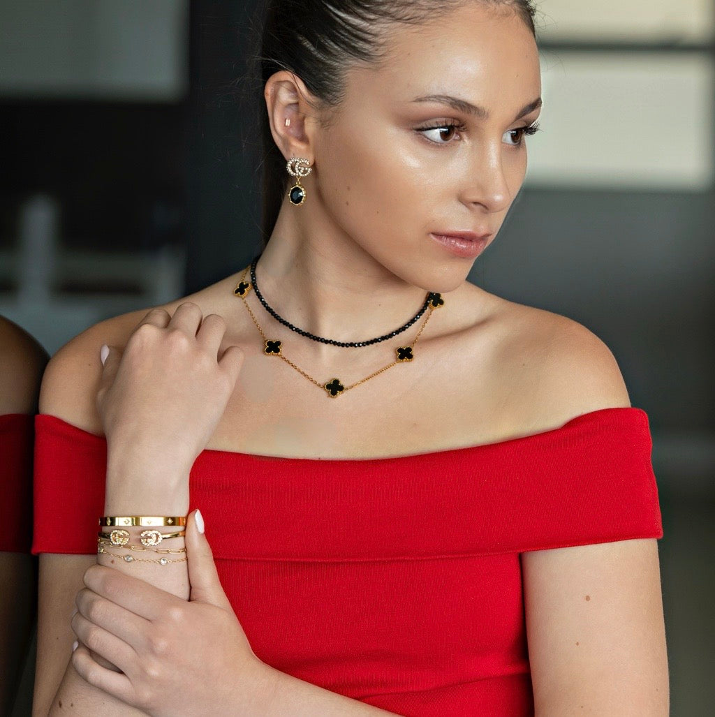 Multi Clover Necklace – Vixen The Definitive Collection