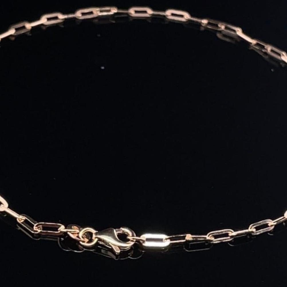 petite paperclip necklace