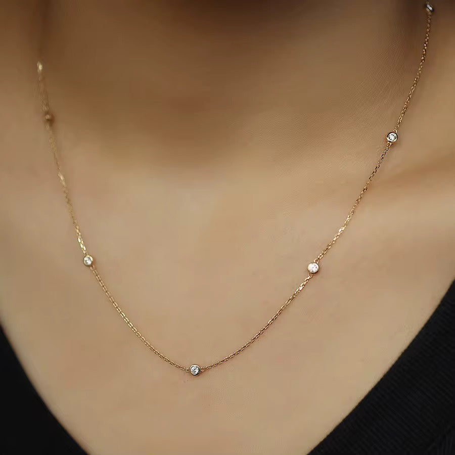 Round Brilliant Necklace