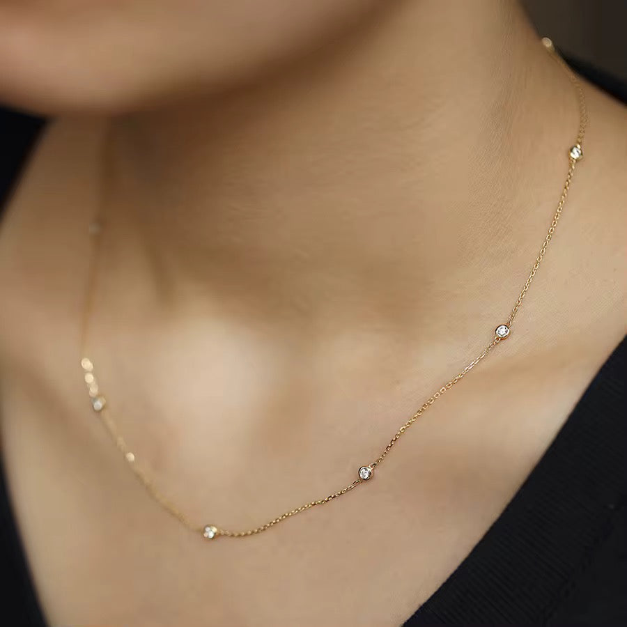 Round Brilliant Necklace