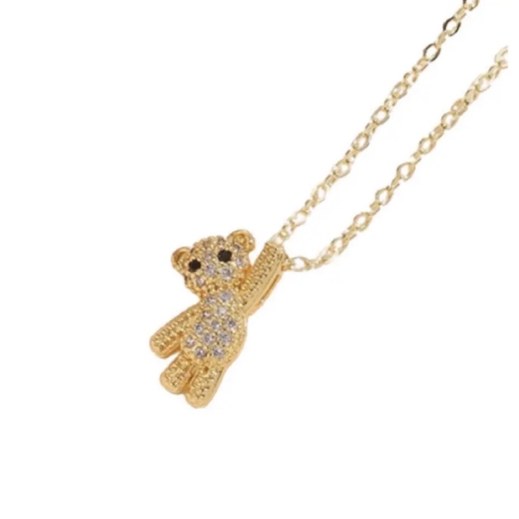 teddybear necklace