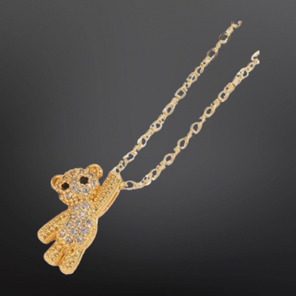 teddybear pendant necklace 3